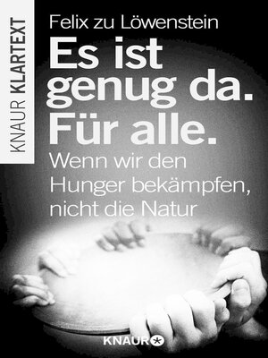 cover image of Es ist genug da. Für alle.